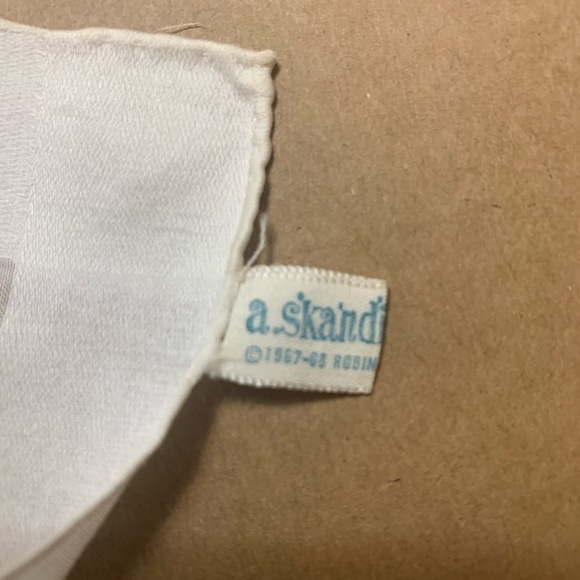 A.Skandia printed vintage 1967-68 handkerchief - Picture 3 of 5